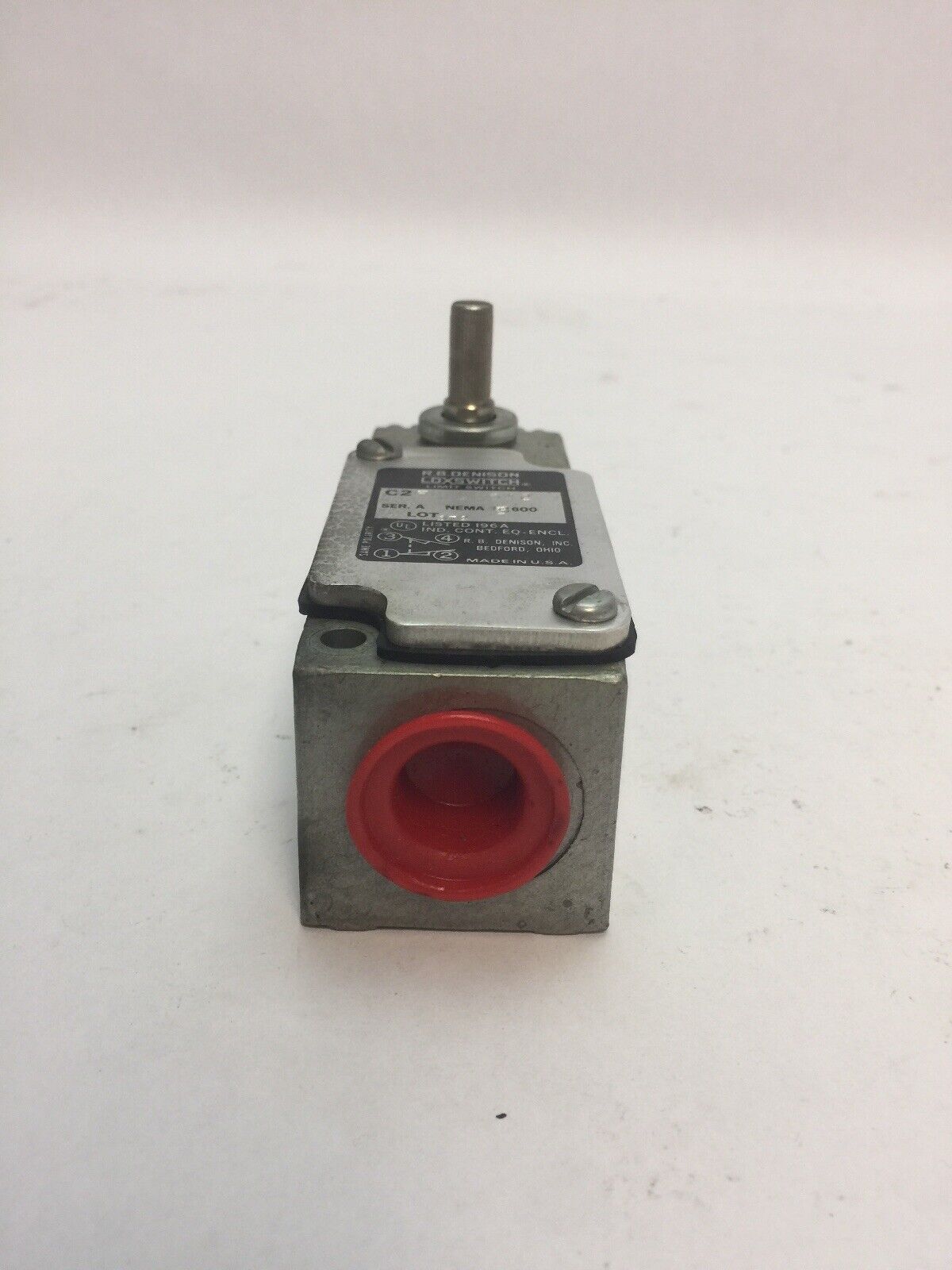 R.B. DENISON LOXSWITCH C2FJK542 LIMIT SWITCH