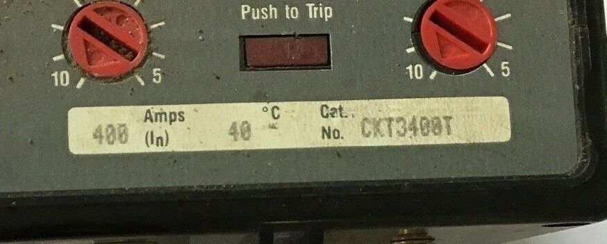 CHALLENGER CKT3400T THERMAL MAGNETIC TRIP UNIT 400AMP
