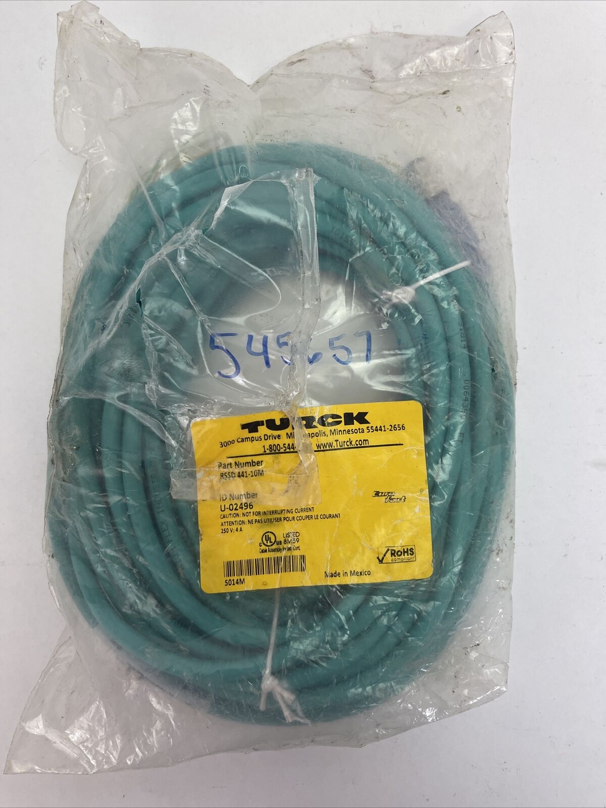 TURCK RSSD-441-10M CABLE