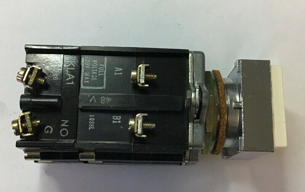 CUTLER-HAMMER E30JX6 PUSHBUTTON OPERATOR W/INDICATING LIGHT 48VAC/DC