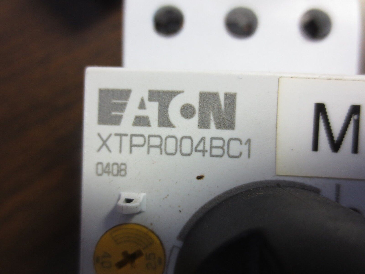EATON XTPR004BC1 STARTER + XTPAXFA11 AUXILIARY CONTACT