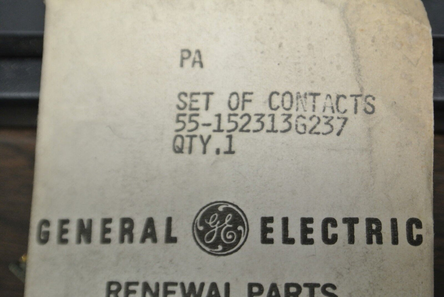 GENERAL ELECTRIC 55-152313G237 / 1-POLE / 60A / / NEW SURPLUS