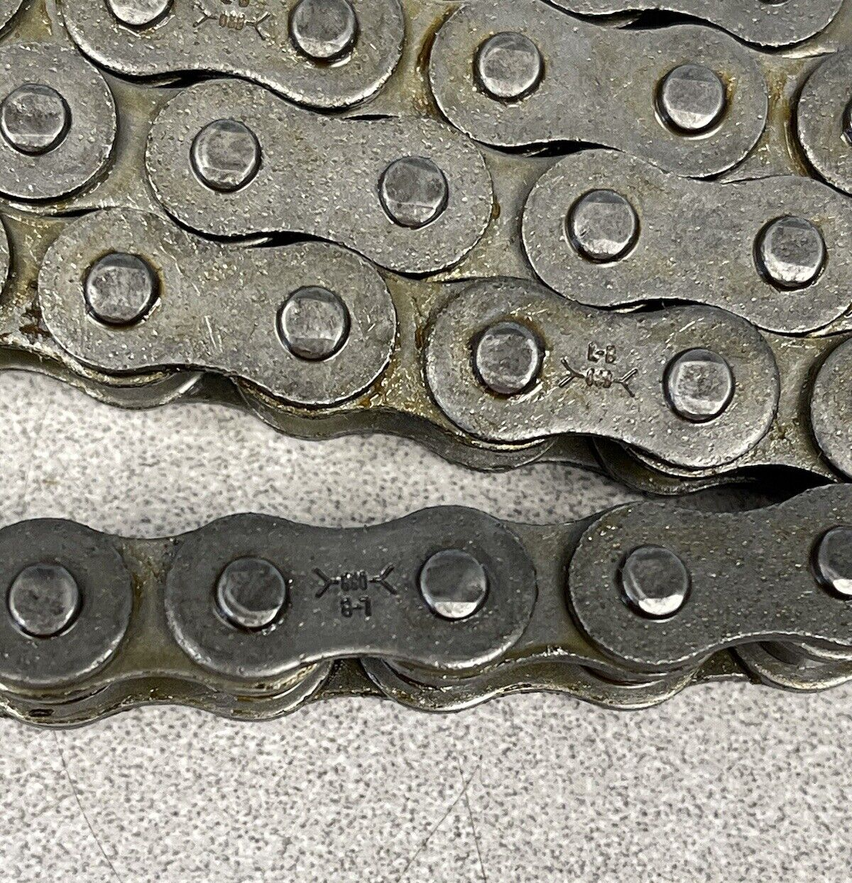 ROLLER CHAIN *LOT OF 10* 660 8-7 - EACH 16" L - 160" TOTAL LENGTH