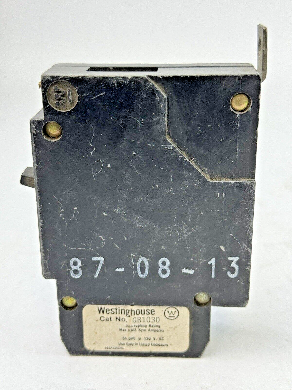 WESTINGHOUSE / CUTLER-HAMMER GB1030 - CIRCUIT BREAKER - 1 POLE/120VAC/30A