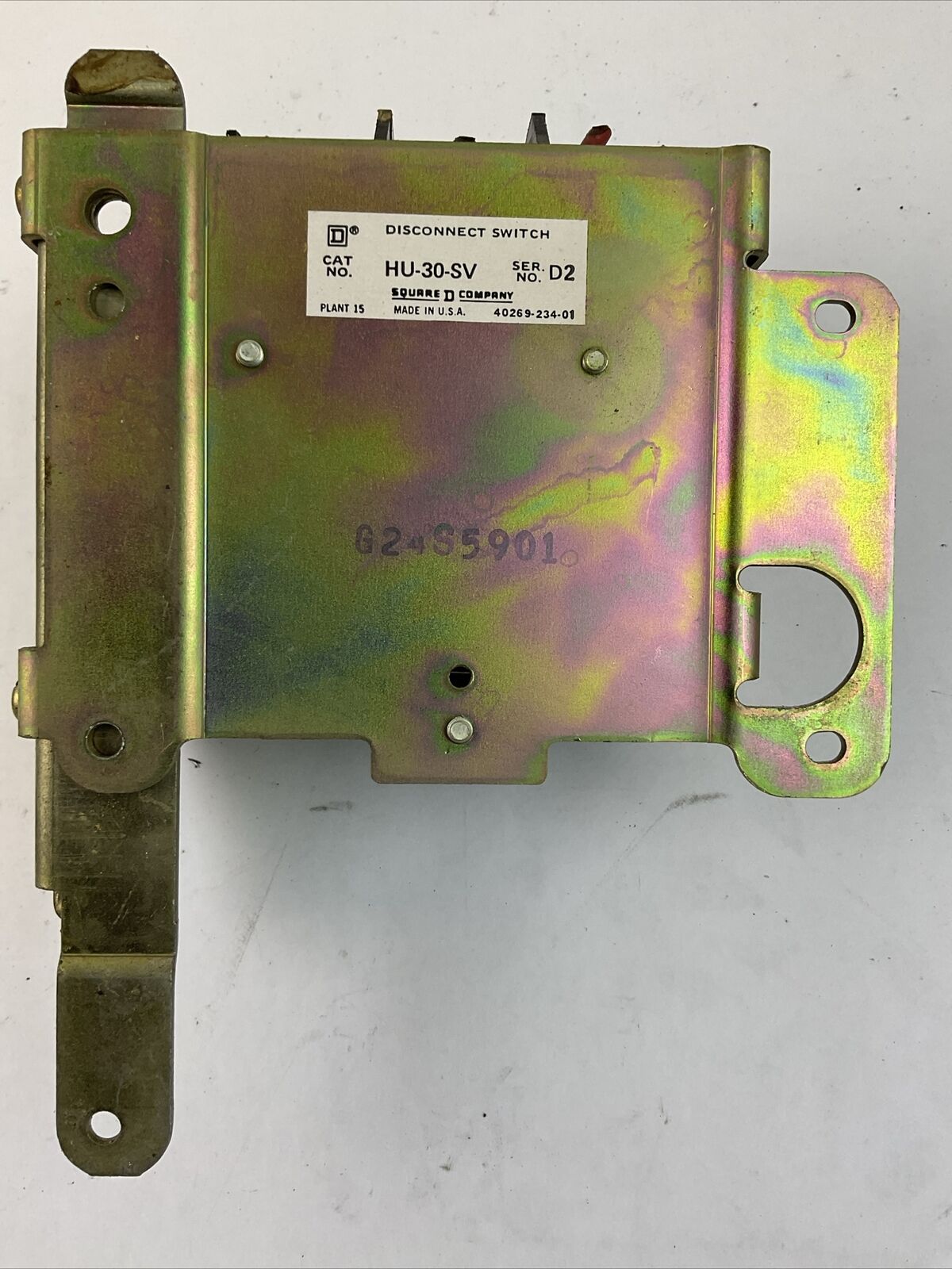 SQUARE D HU-30-SV SER D2 DISCONNECT SWITCH