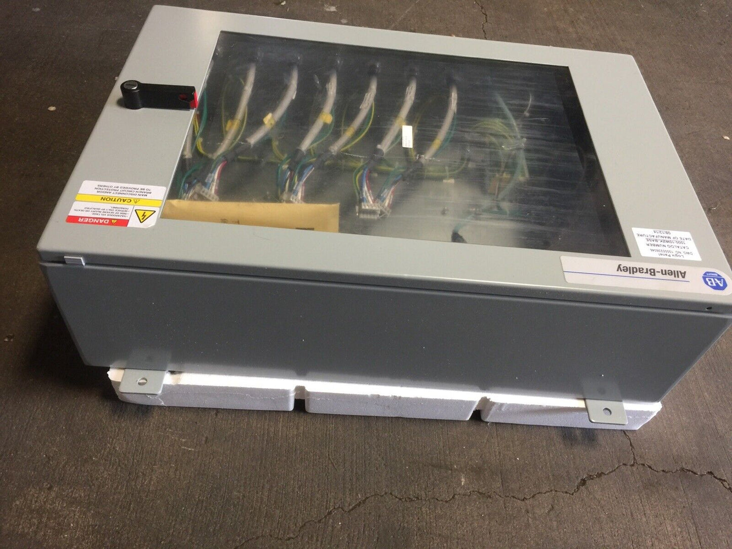 ALLEN BRADLEY 1000-10WZK-BASE LOGIX PANEL HOFFMAN CSD30248W/SPL INDUSTRIAL CONTR