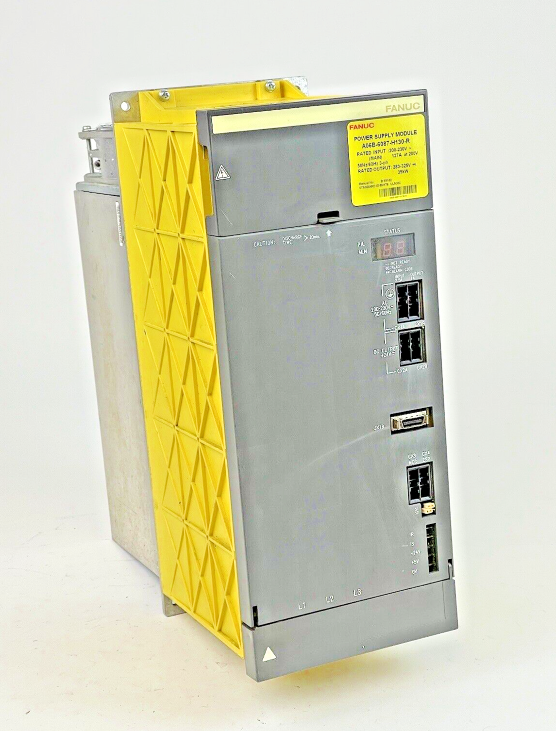 FANUC - A06B-6087-H130-R - POWER SUPPLY MODULE - 200-230V,3-PH,50Hz-60Hz,35kW