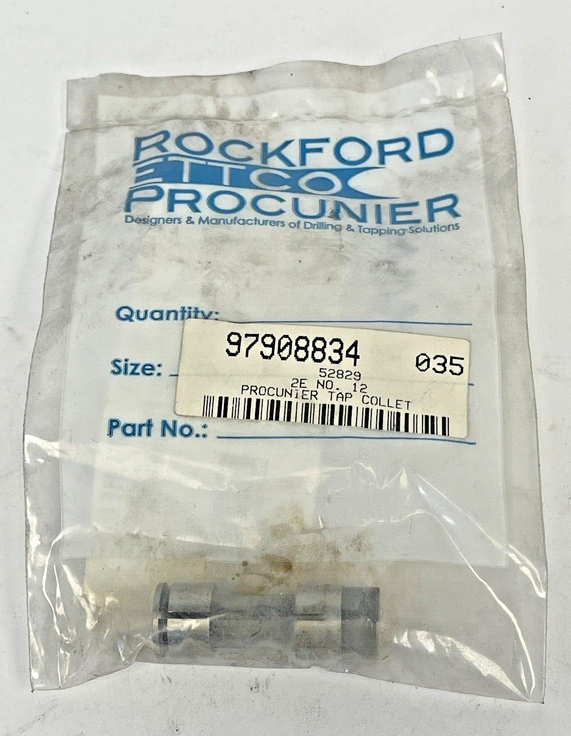 ROCKFORD ETTCO PROCUNIER - 97908834 - 2-E TAP COLLET - #12 TAP
