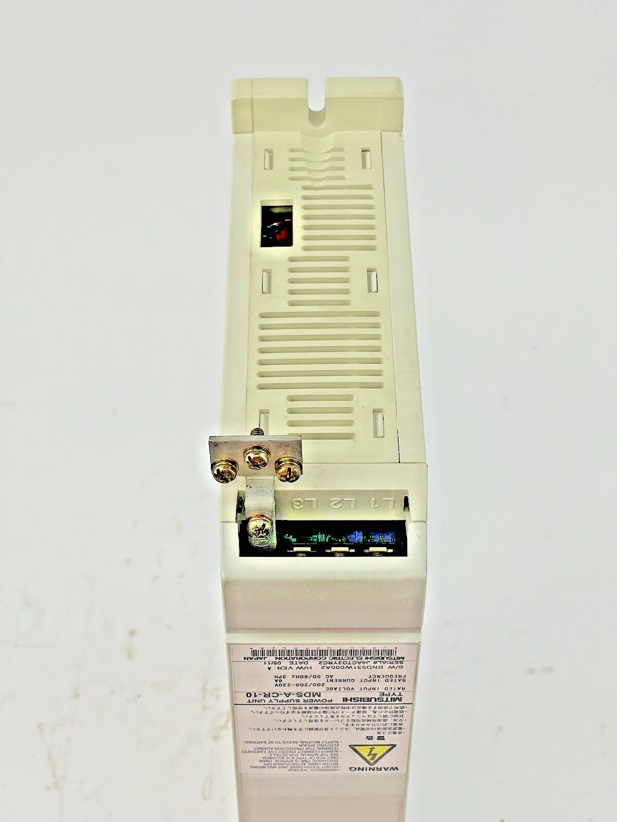 MITSUBISHI - MDS-A-CR-10 VER. A- POWER SUPPLY UNIT 200/200-230VAC,8A,3PH,50/60Hz