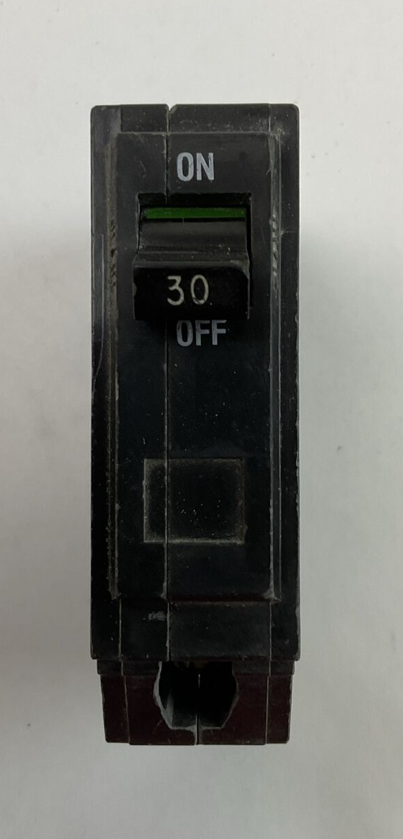 GE THQB130 CIRCUIT BREAKER 1POLE 30AMP 120/240VAC