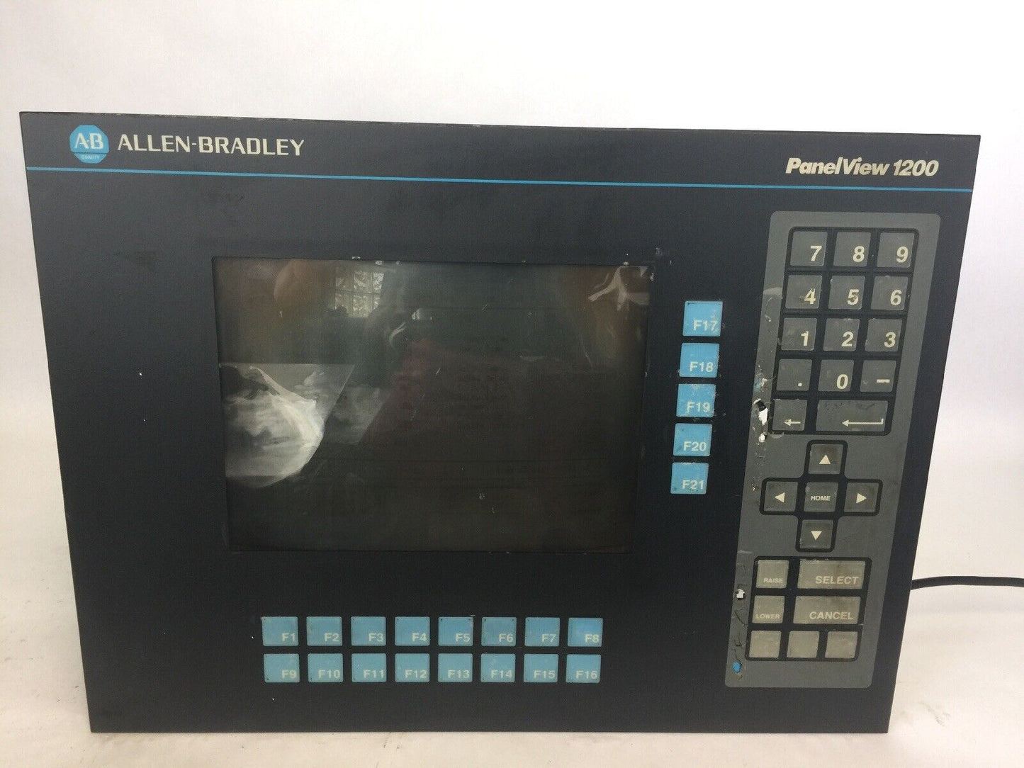 ALLEN BRADLEY 2711-KC1X PANELVIEW 1200 TERMINAL SER F REV C FRN 5.13.01 APM WP7D
