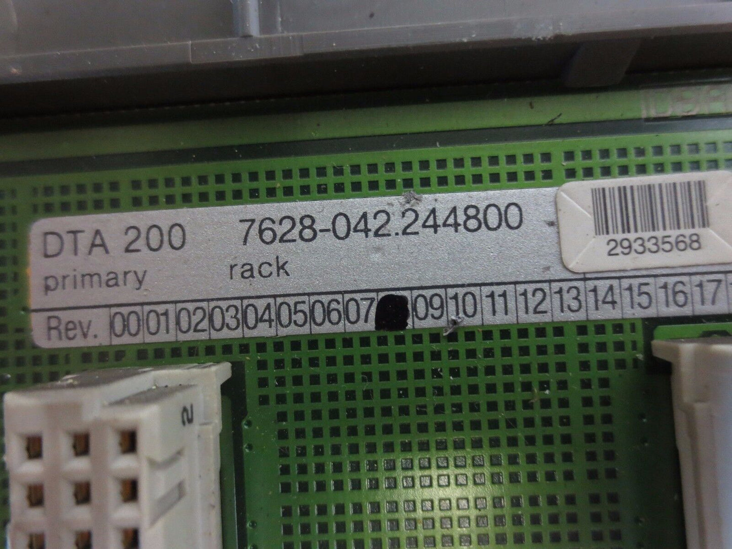AEG SCHNEIDER MODICON DTA200 PRIMARY RACK & DTA201 SECONDARY SUBRACK