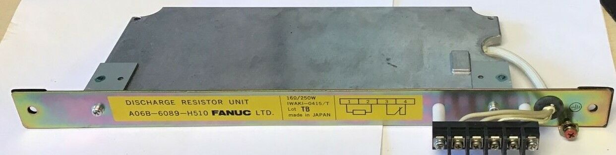 FANUC A06B-6089-H510 DISCHARGE RESISTOR UNIT 250W