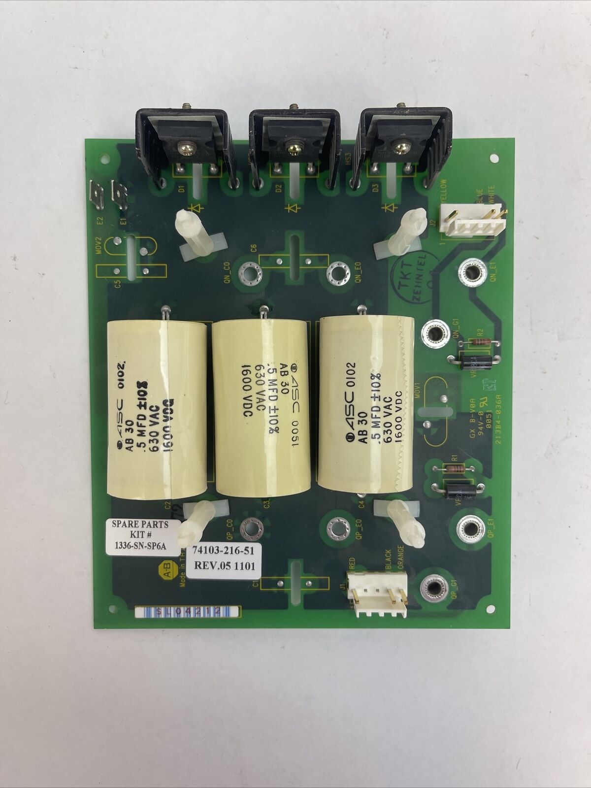 ALLEN BRADLEY 1336-SN-SP6A CIRCUIT BOARD 74103-216-51 REV.05 1101 SER A