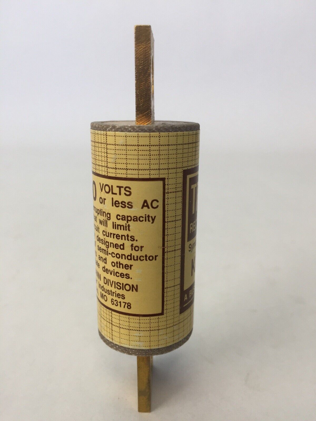 TRON BUSS BUSSMANN KBH-80 RECTIFIER FUSE 80 AMP 500 VAC (LOT OF 5)