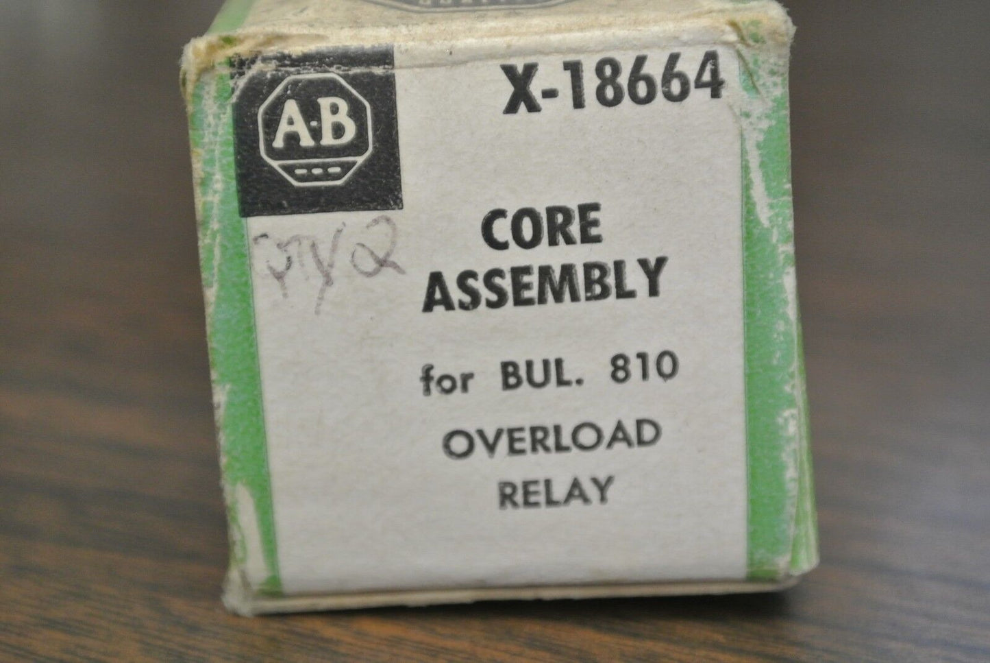 LOT of 2 / ALLEN-BRADLEY X-18664 CORE ASSEMBLY for BUL. 810 OVERLOAD RELAY / NEW