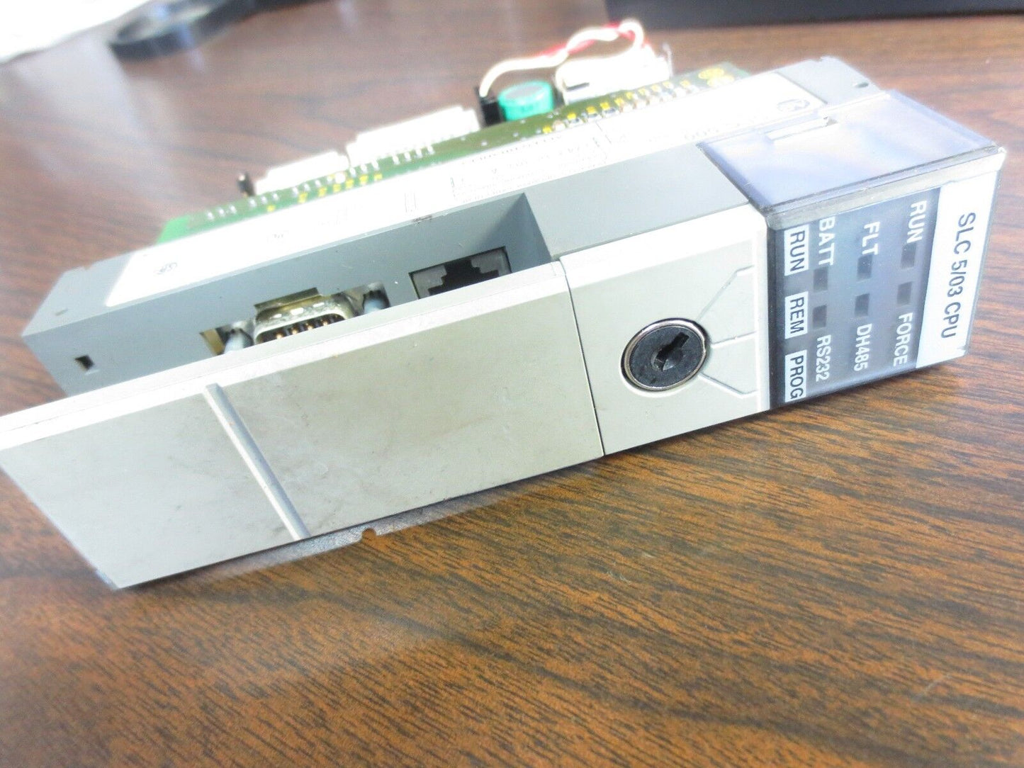 ALLEN-BRADLEY 1747-L532 SLC500 PROCESSOR UNIT - Ser. C, Proc. Rev. 3