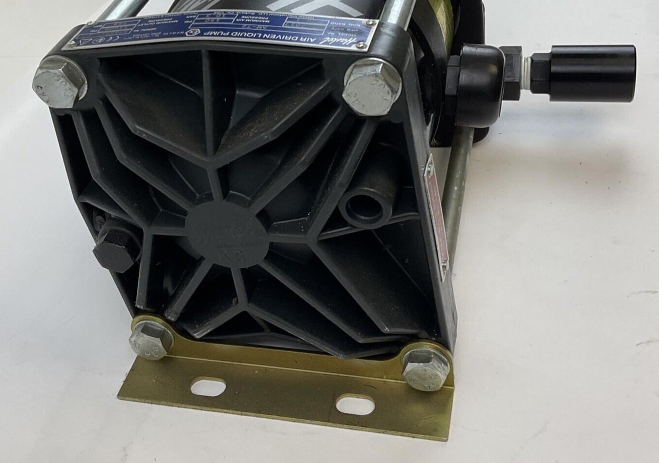 HASKEL AW-72 AIR DRIVEN LIQUID PUMP 72:1 150PSI/11000PSI