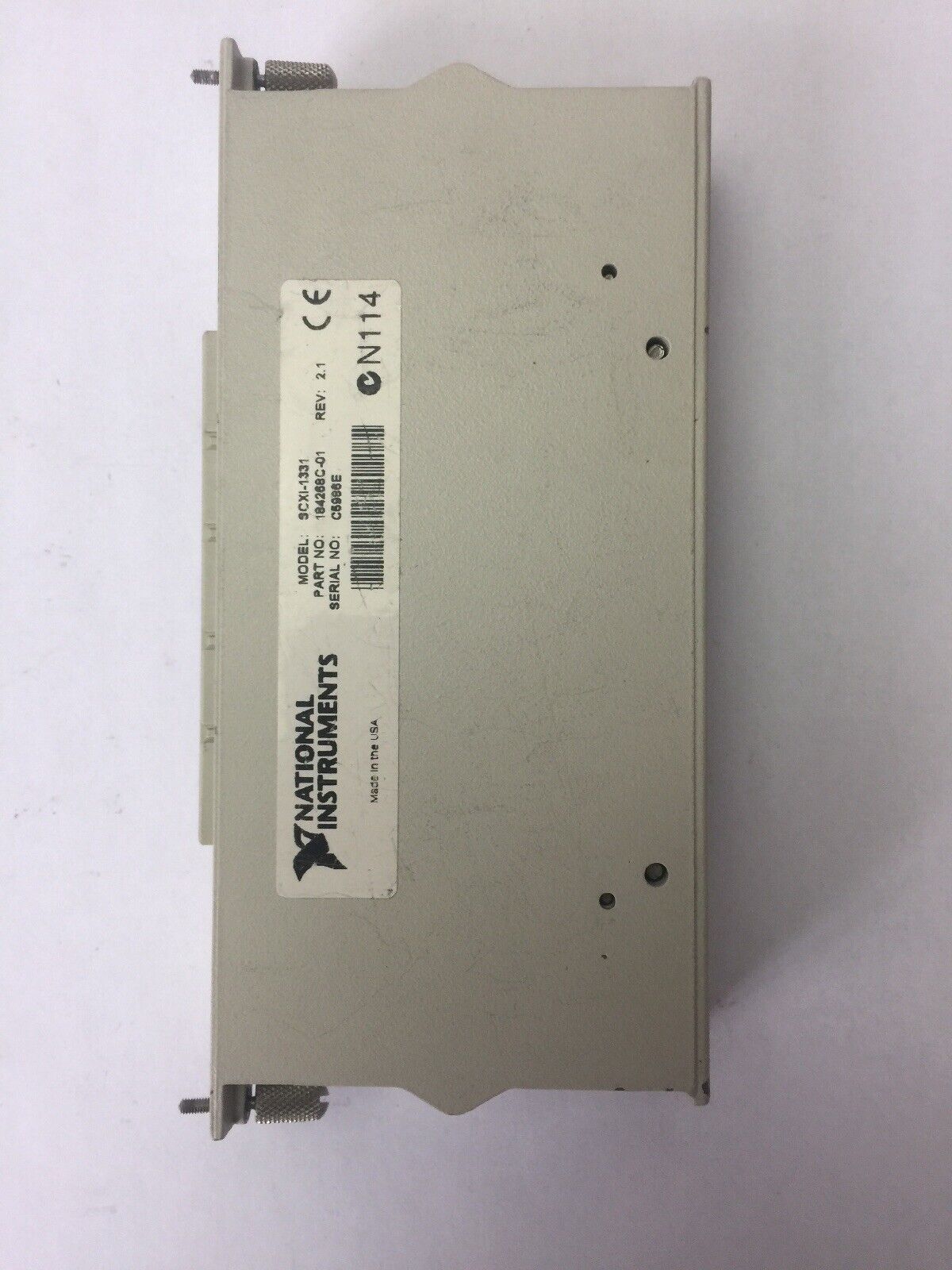 NATIONAL INSTRUMENTS SCXI-1331 250V REV 2.1