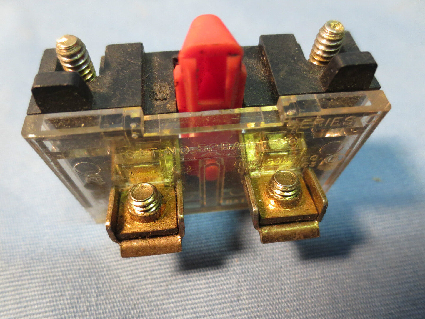 SIEMENS / FURNAS 52BAJ Ser. E - PUSH BUTTON CONTACT BLOCK