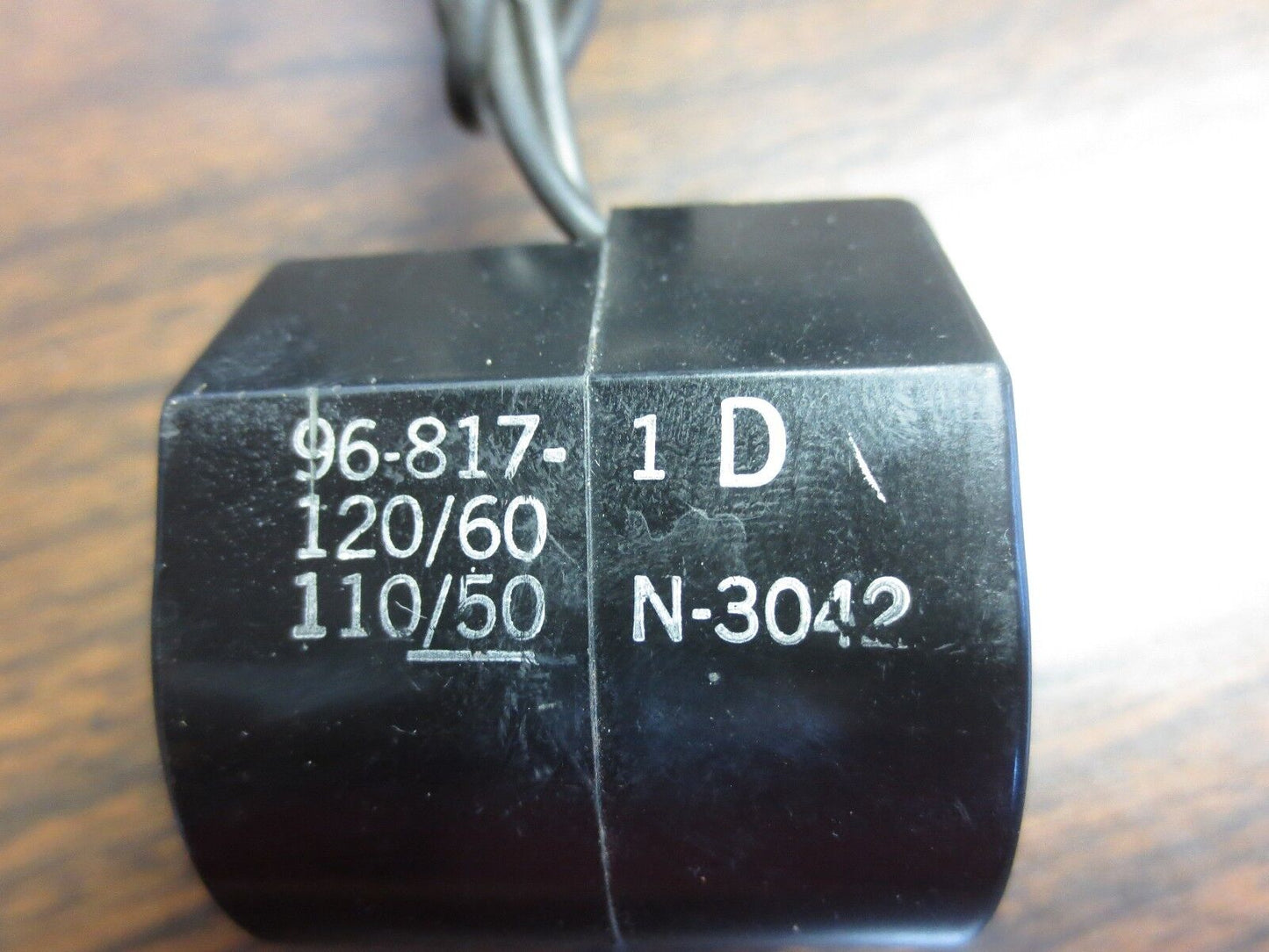 .ASCO (?) 96-817-1D SOLENOID VALVE COIL - 120/60, 110/50 - NEW SURPLUS