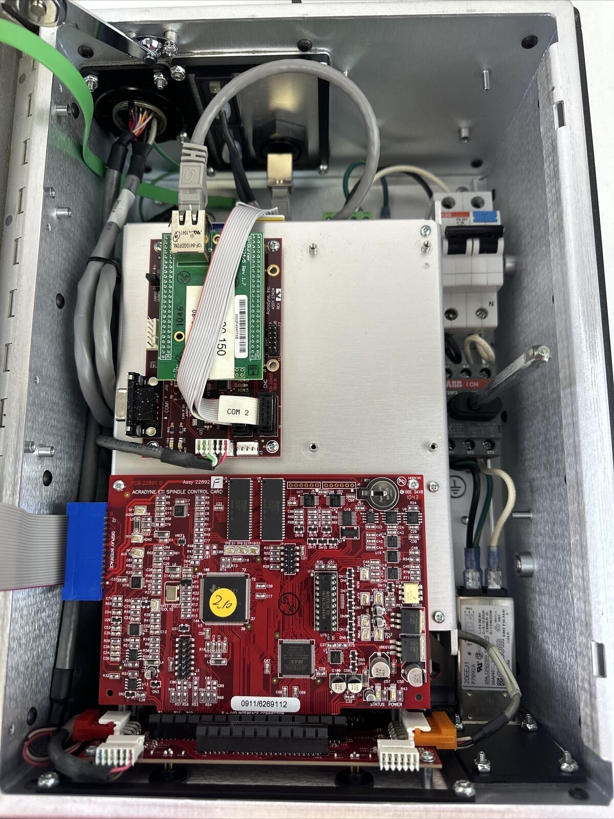 ACRADYNE IEC33K CONTROLLER 120/230VAC 15A NO PLUG