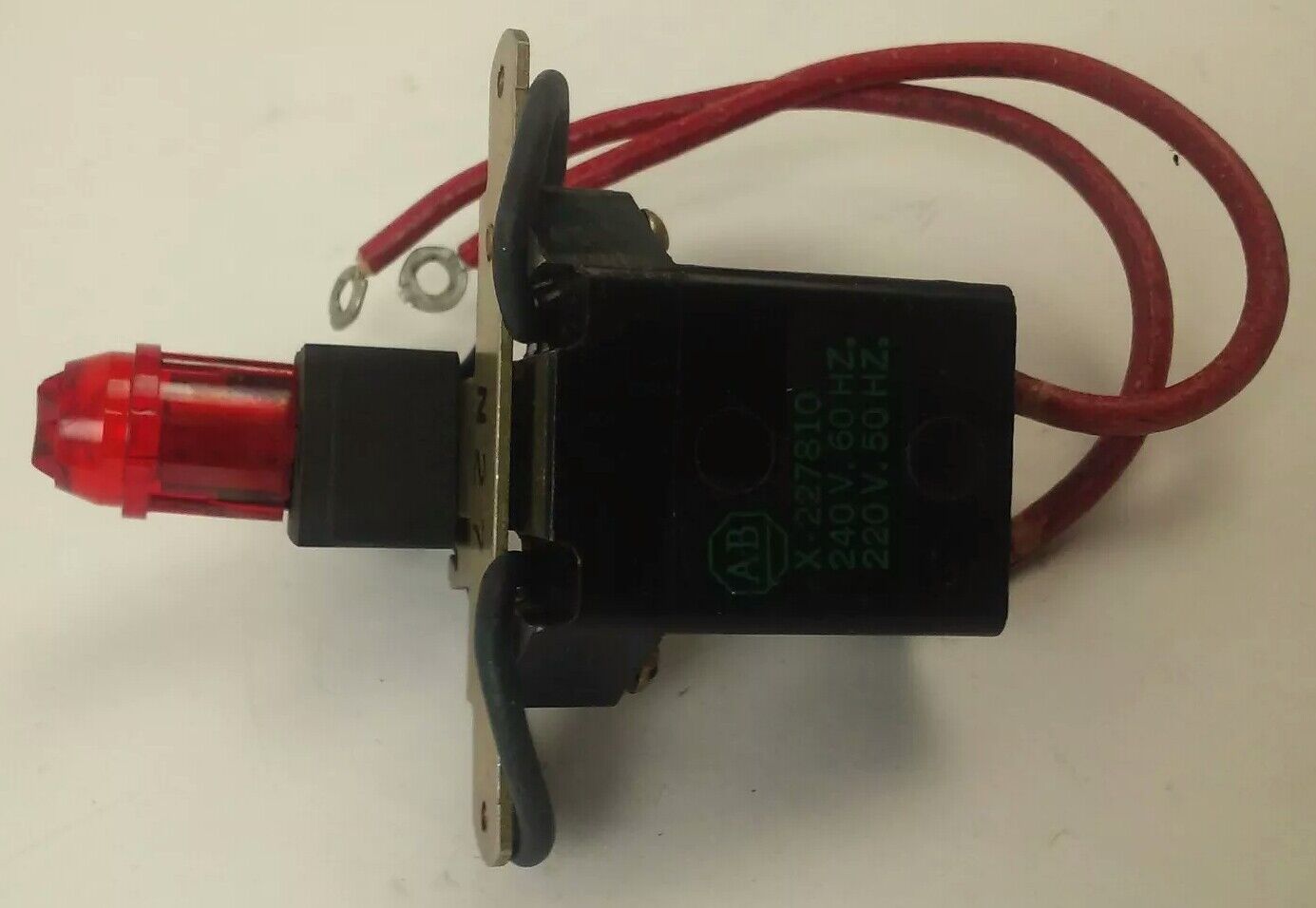 ALLEN BRADLEY 1481-N27 SER. K PILOT LIGHT KIT 240V-50/60HZ, #12 LAMP W/ X-227810