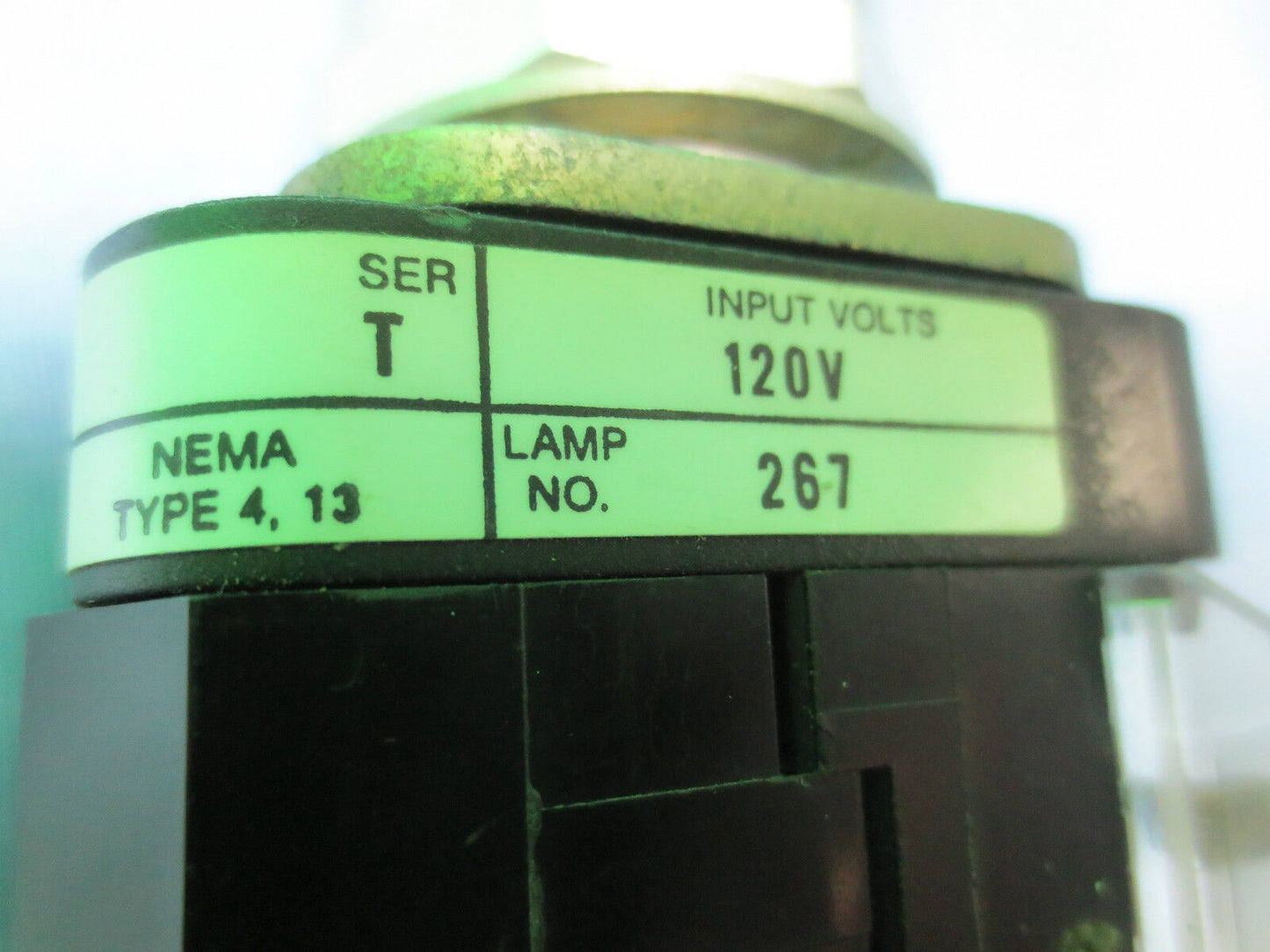 ALLEN-BRADLEY 800T-PTF16 Ser. T ILLUMINATED PUSH BUTTON, RED - PUSH-TO-TEST