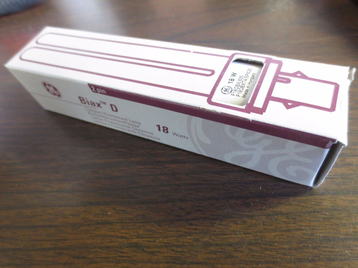 GE F18DBX/835 - F18DBXT4/SPX35 FLUORESCENT LAMP - 18W - NEW SURPLUS