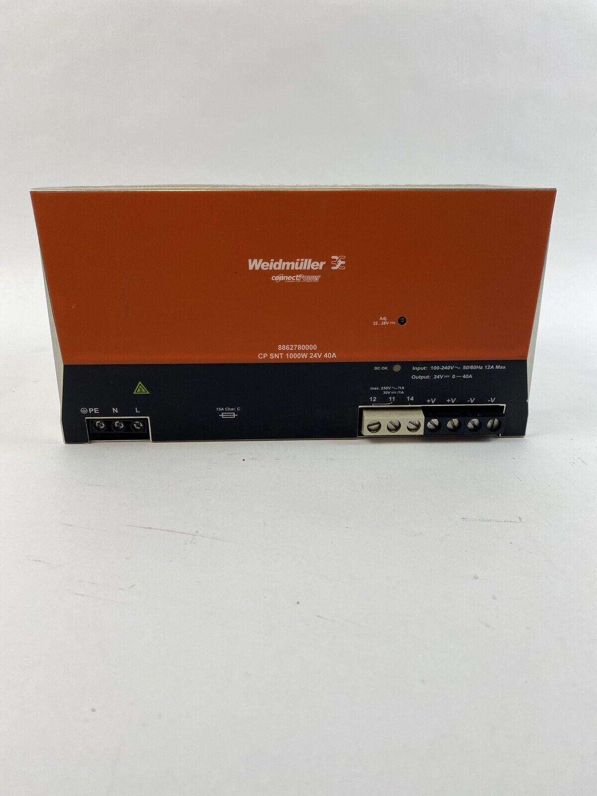 Weidmuller connectPower 8862780000 1000W 40A 24V Power Supply