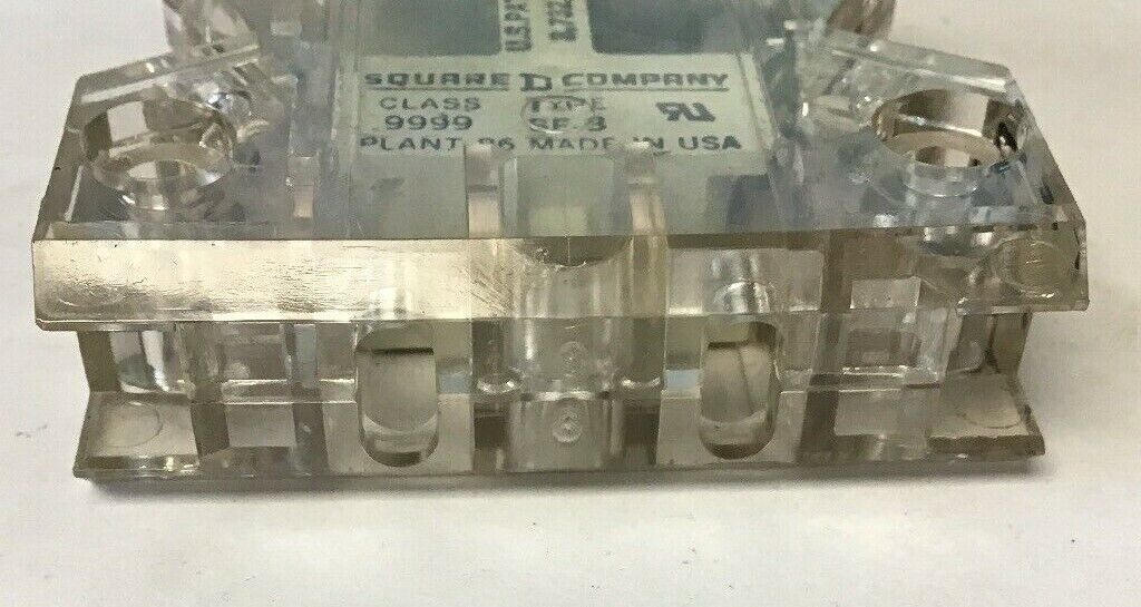 SQUARE D 9999 SF-3 FUSE HOLDER 600V 6AMP