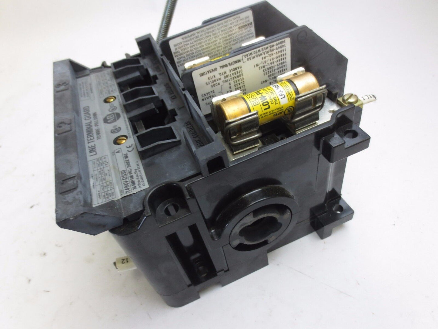 ALLEN-BRADLEY 1494V-DS30 - FUSIBLE / FUSED DISCONNECT SWITCH - 30A, 600VAC
