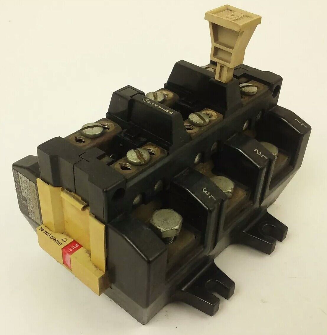 ALLEN BRADELY 592-DOV16 SERIES A, OVERLOAD RELAY, 600V, NEMA A600, 592-DOV, USED