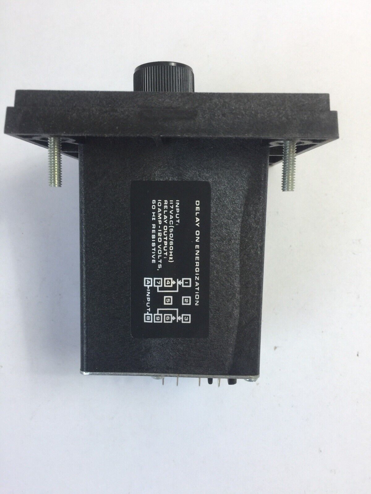 GENERAL TIME Q20B 60A 2A 000 SOLID STATE DIGITAL 60SEC 117VAC RELAY OUTPUT 120V