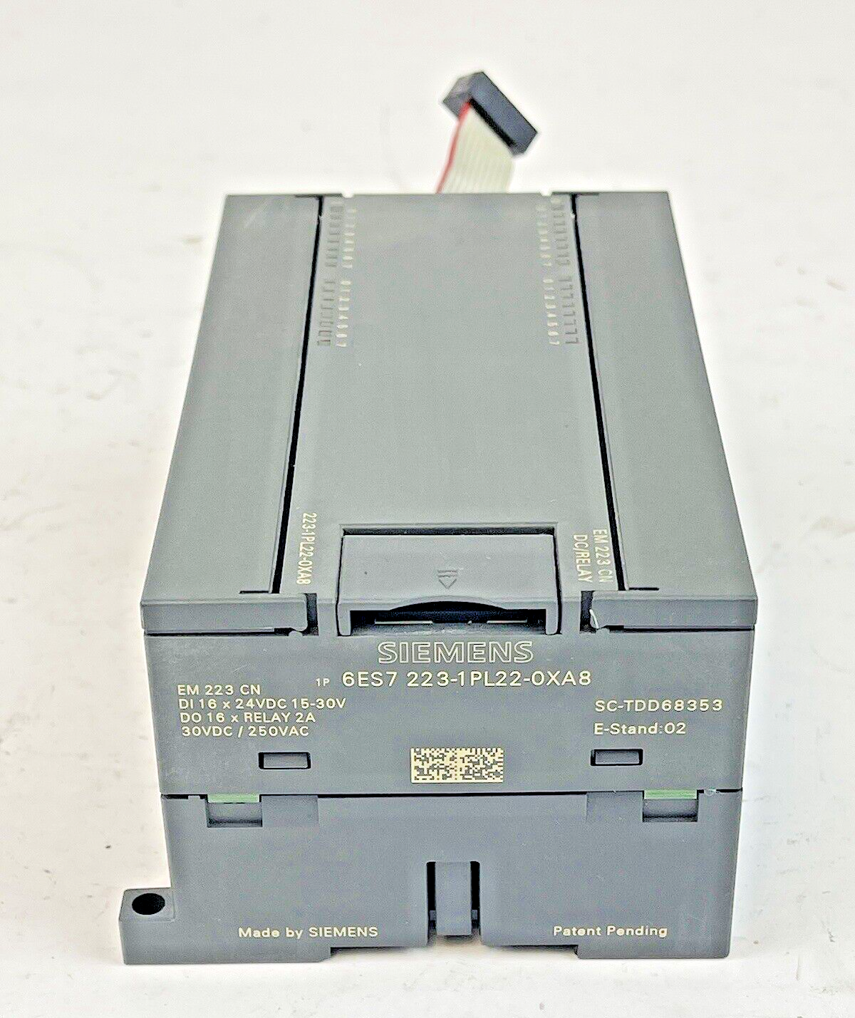 SIEMENS - 6ES7 223-1PL22-0XAB - EM 223 CN DC/RELAY-16 POINT DIGITAL INPUT/OUTPUT
