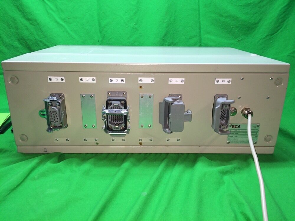 SCA SCHUCKER APC3000 ON/OFF-RIG OPERATOR TERMINAL W/ CPU APC3000-20 & APC3000-40