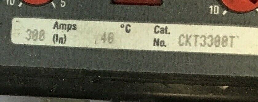 CHALLENGER CKT3300T TRIP UNIT 300AMP