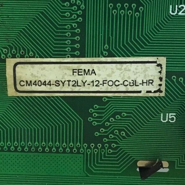 PURGE LCD DISPLAY CIRCUIT BOARD CM4044-SYT2LY-12FOC-CBL-HR