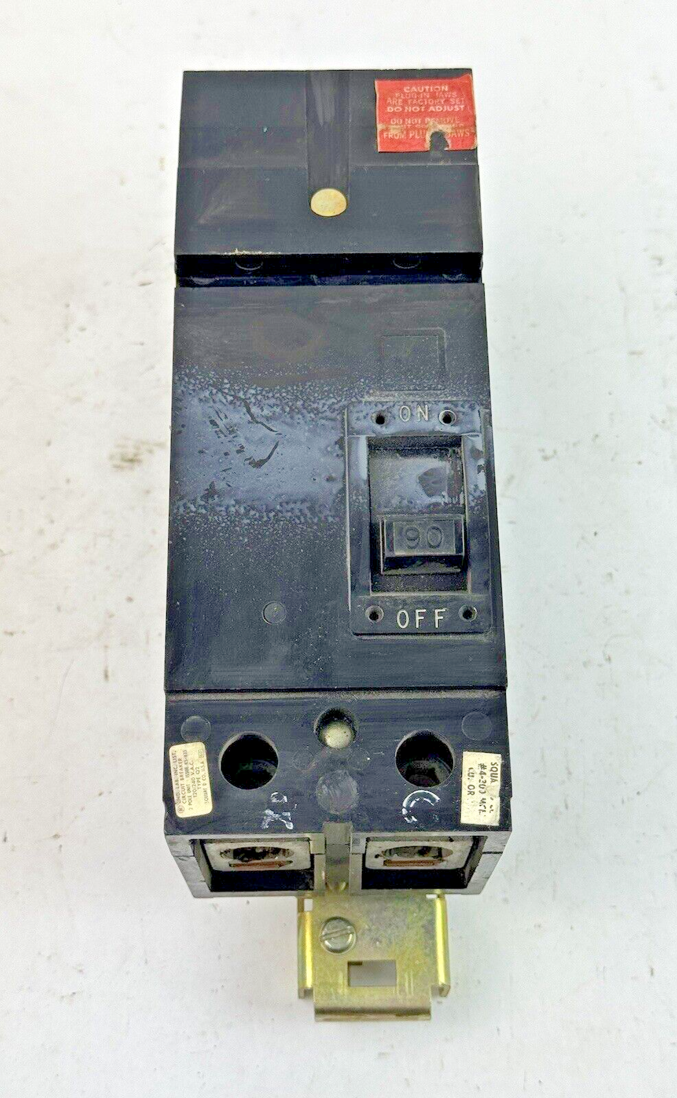 SQUARE D - Q221090AC - MOLDED CASE CIRCUIT BREAKER - 2 POLE/ 90 A/ 240 VAC