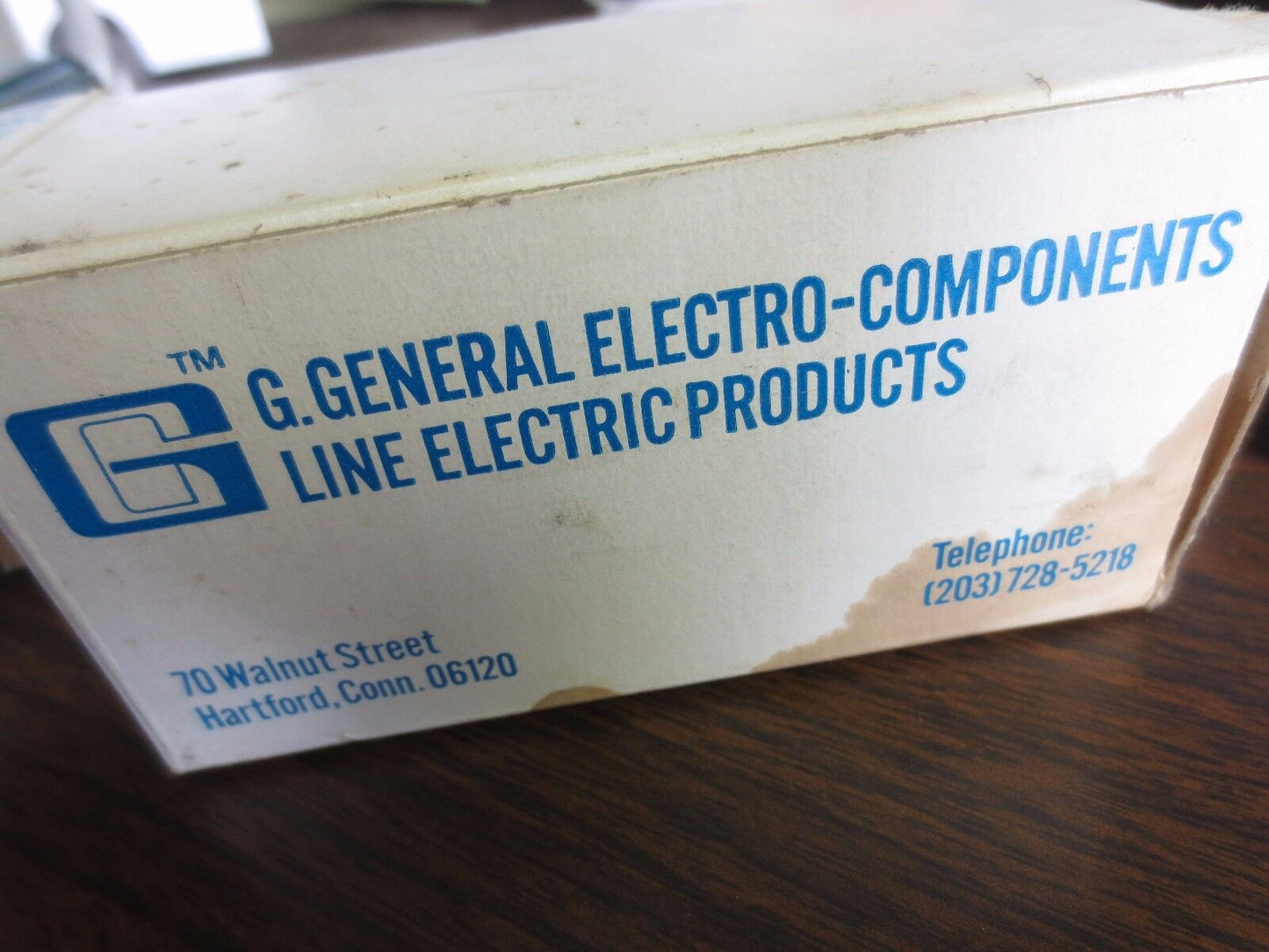 G. GENERAL ELECTRO-COMPONENTS LGH2A RELAY - 8PIN, 15A, 120VAC - NEW SURPLUS