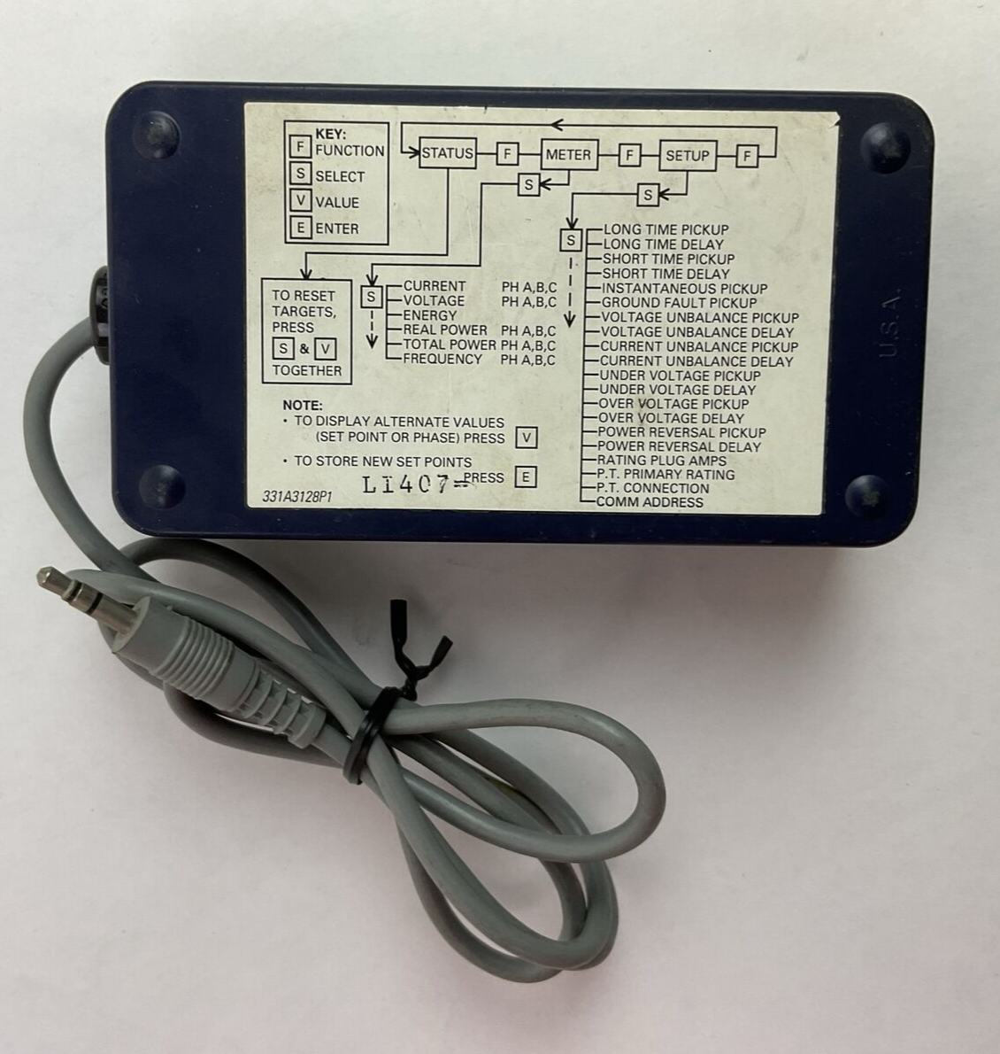 GE TVPBP PORTABLE SUPPLEMENTARY POWER PACK FOR GE MICRO VERSA TRIP PLUS AND MVT