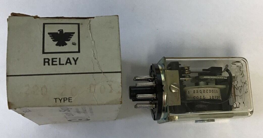 EAGLE SIGNAL 22Q2CD012 12VDC RELAY