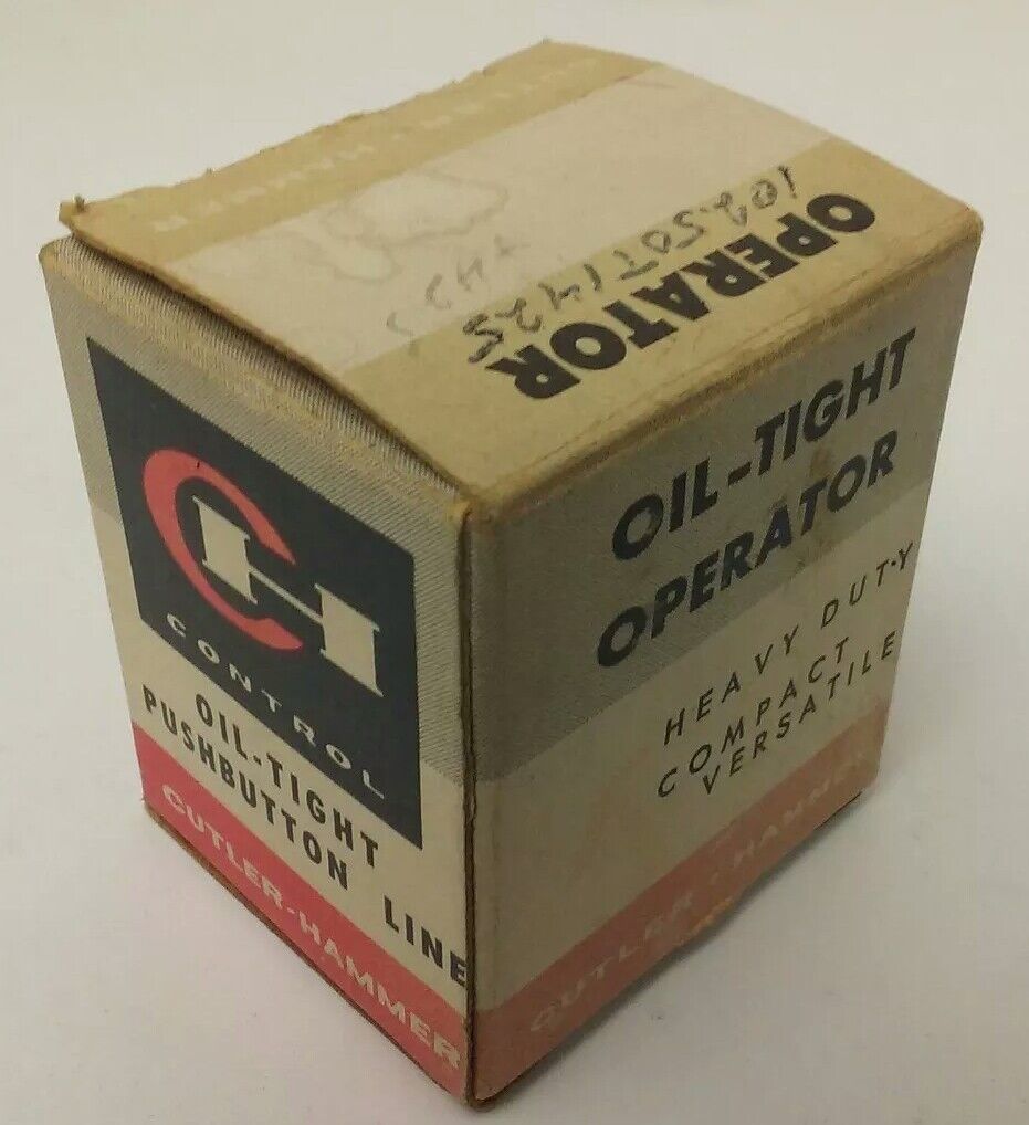 CUTLER HAMMER, 10250T1425, 10250T, OIL-TIGHT OPERATOR PUSH BUTTON LINE, CAM 5