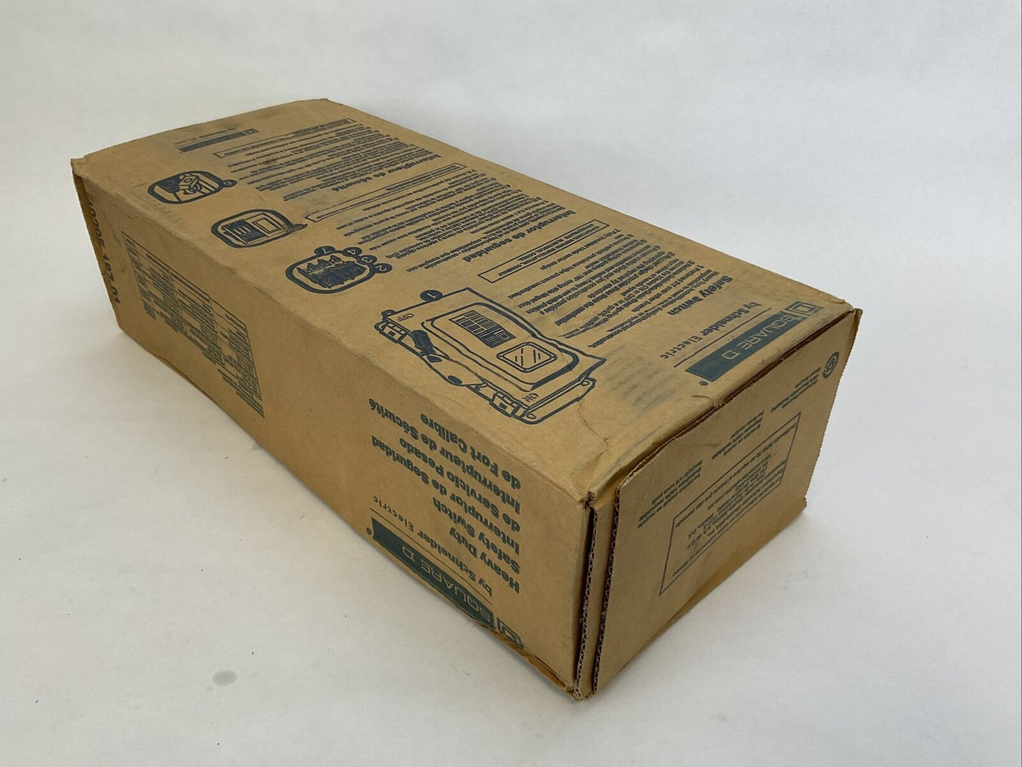 SQUARE D HU361AWKEI SER F06 600V 30A HEAVY DUTY SAFETY SWITCH TYPE 3R, 5 OR 12