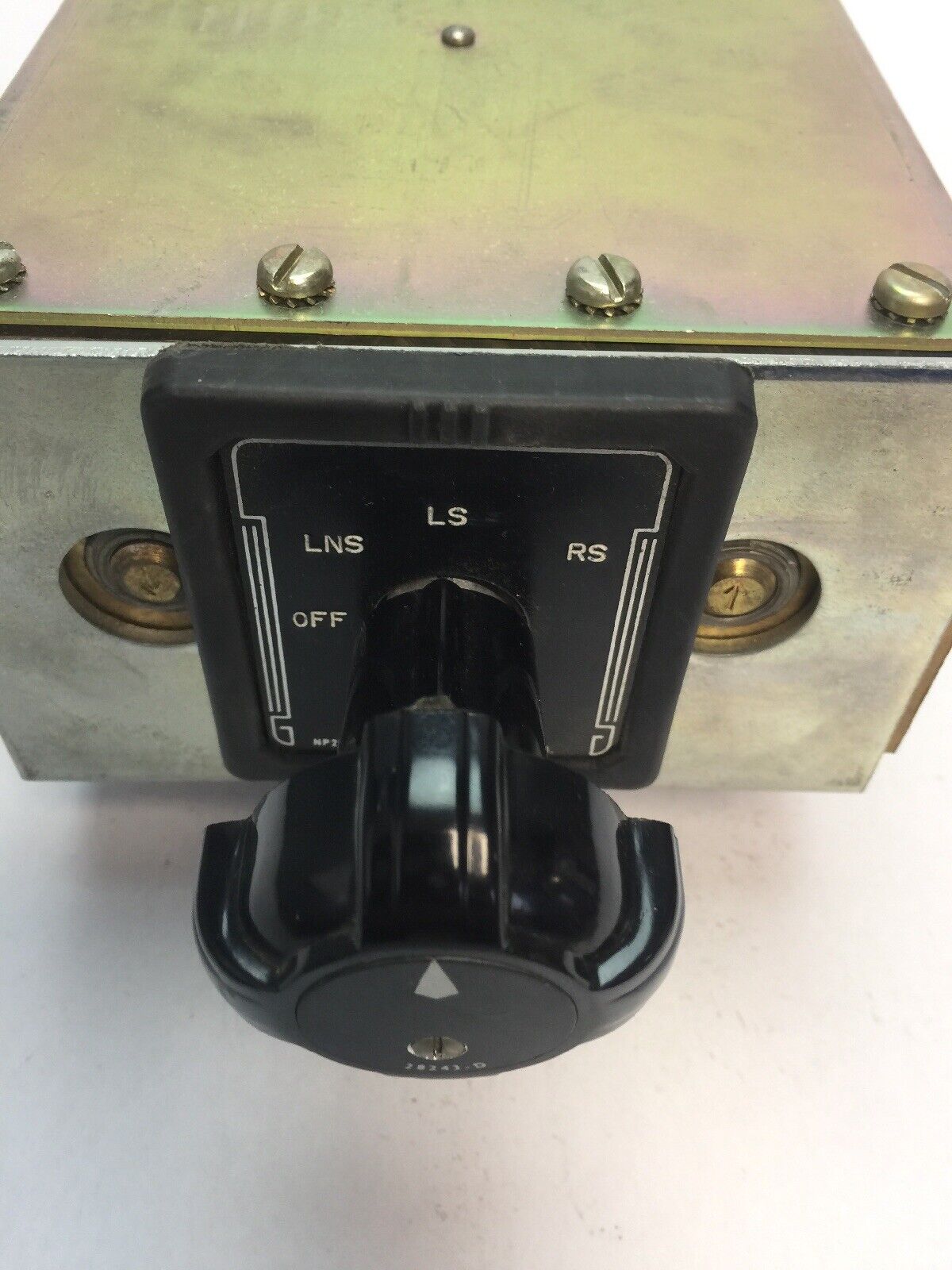 WESTINGHOUSE 503A805G01 TYPE W SWITCH 600 VOLTS 20 AMPERES