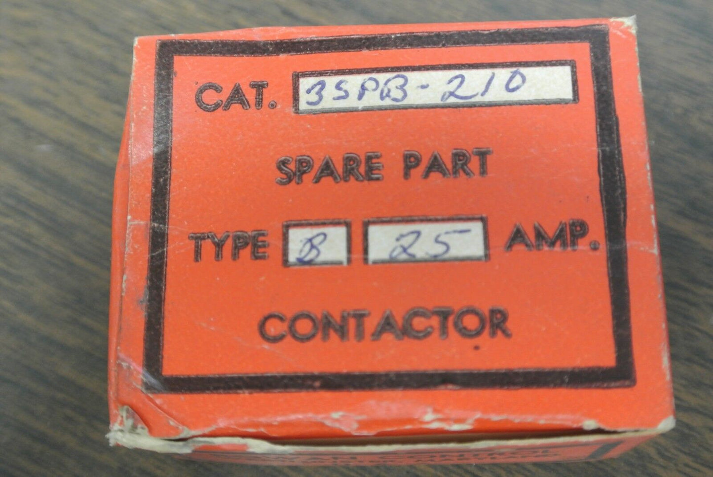 ITE / ROWAN SPB-210 CONTACT KIT / TYPE B / 25A / NEW SURPLUS