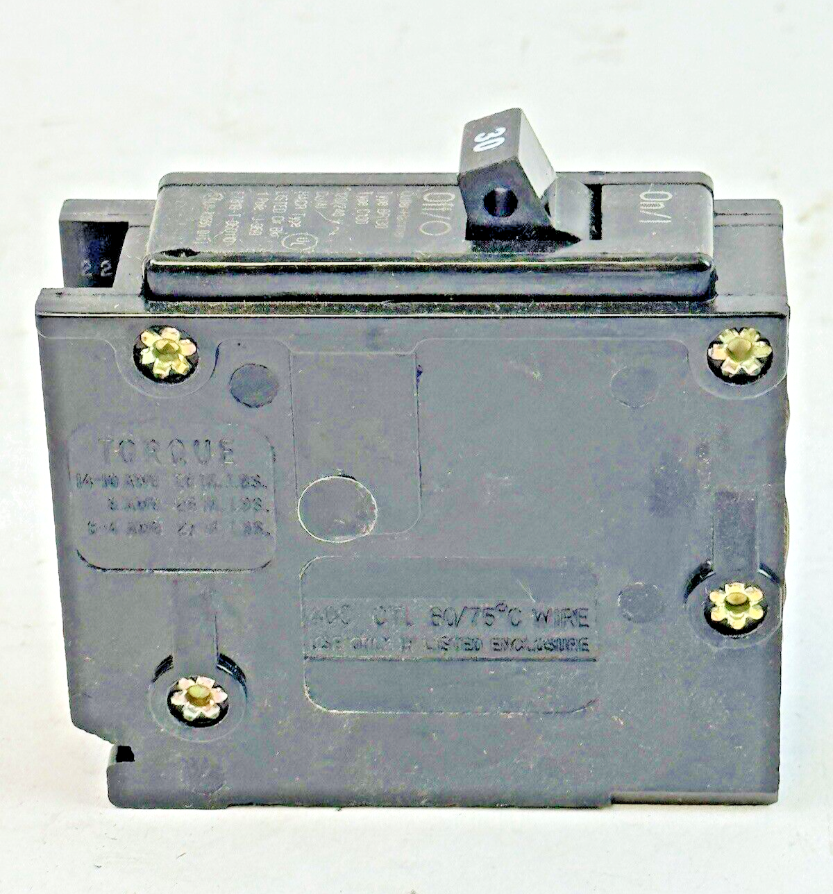 CUTLER-HAMMER *BOX OF 9* - BR130 - 30 A, 1 POLE, 120/240 VAC CIRCUIT BREAKERS