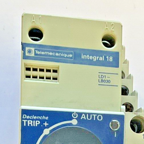TELEMECANIQUE LB1-LB03P10 MOTOR STARTER W/ LD1-LB030 , LA1-LB017 660VAC