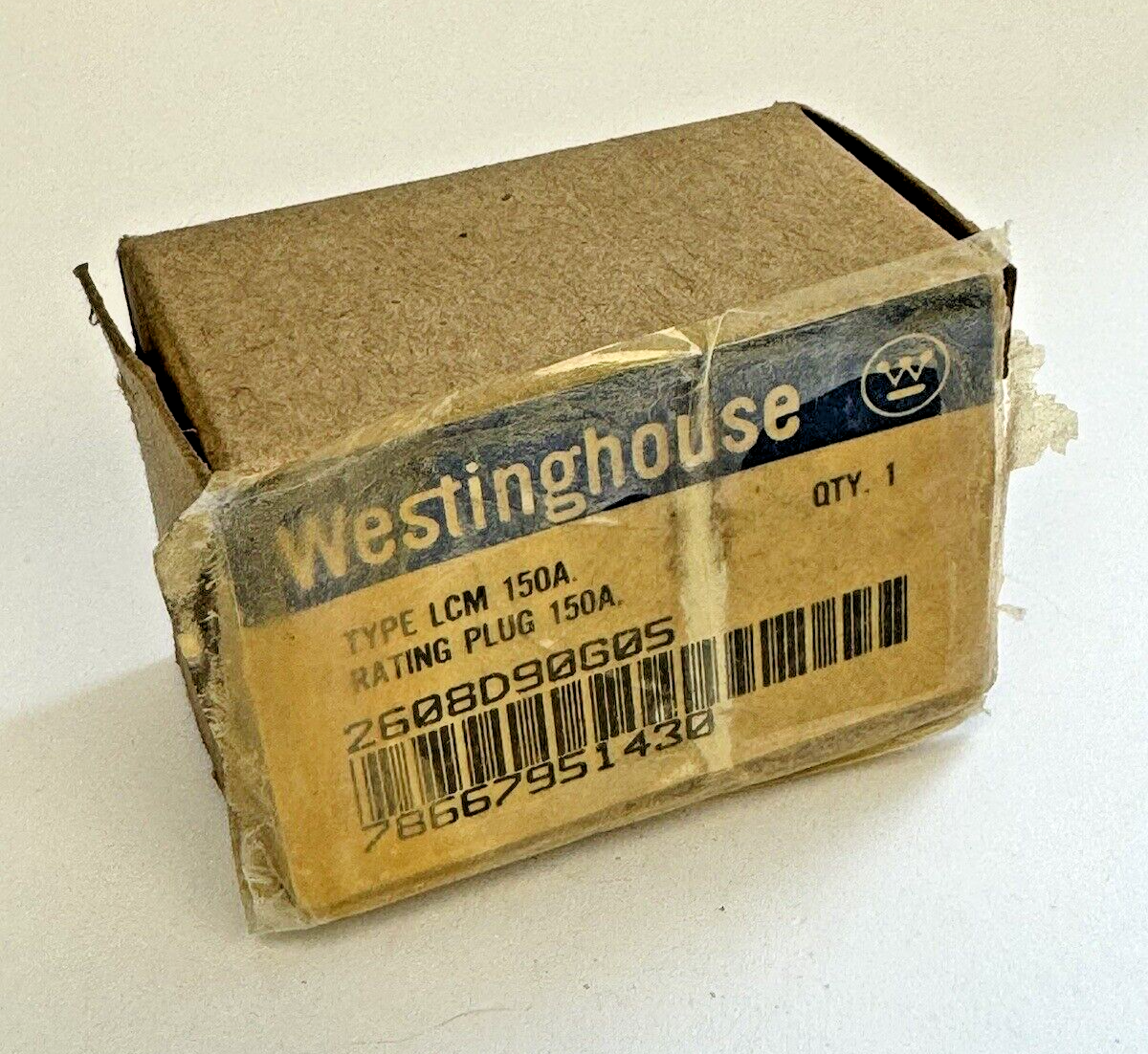 WESTINGHOUSE - LCM 150 150A - RATING PLUG - 150LCM - 150 AMPERE