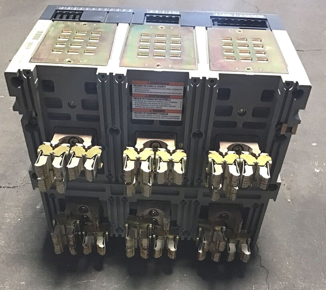 SQUARE D WL3EERSSX9SXXXXXXPF MASTERPACT CIRCUIT BREAKER 1600A NW 16 HF 600VAC